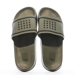 Claquettes Kaki Homme TBS FLIPSUN vue 3