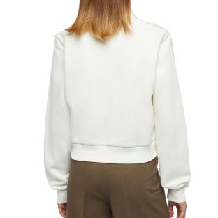 Sweat Zippé Blanc Femme Dickies Arlee vue 0