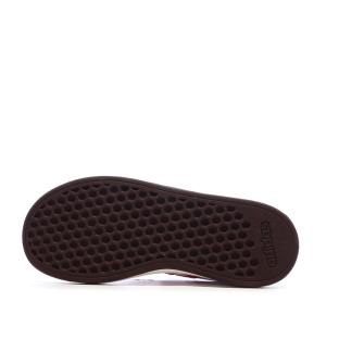 Baskets Blanches/Rouges Fille Adidas Grand Court Minnie vue 0
