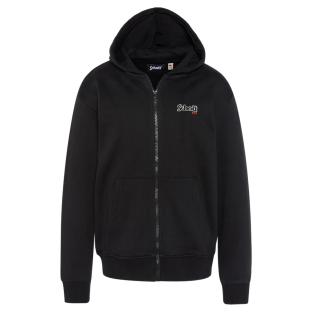Sweat à capuche Noir Garçon Schott SAM pas cher