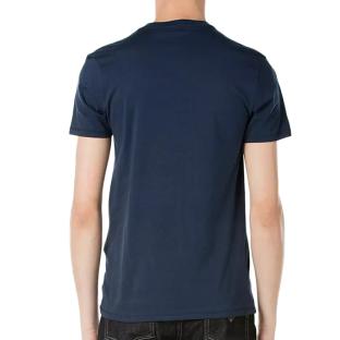 T-Shirt Marine Homme Levi's Housemark vue 2