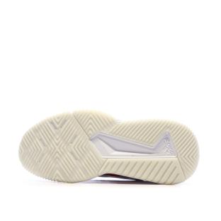 Chaussures de Padel Blanc/Rouge Femme Adidas Courtquick vue 0
