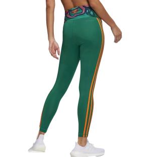 Legging Vert Femme Adidas Farm vue 2