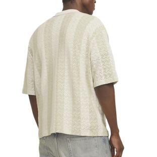 Chemise Beige/Verte Homme Jack & Jones Ortyler vue 2