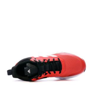 Chaussures de Basketball Rouge Homme Adidas Ownthegame 2.0 vue 4