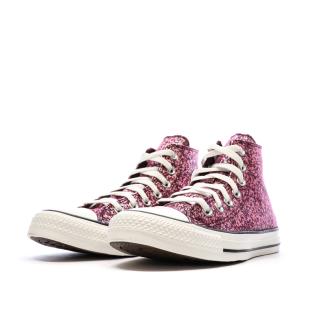 Baskets Rose Femme Converse Chuck Taylor All Star vue 6