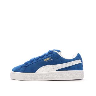 Baskets Bleu Garçon Puma Suede Xl pas cher