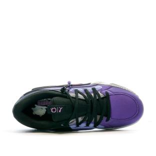 Chaussures de Basketball Violette Homme Puma Court Rider 378418 vue 4