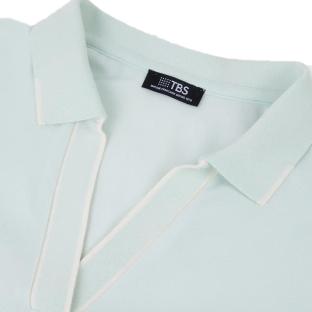 TBS Nuage Women’s Blue Polo Shirt Photo of the Espace des Marques %store% store - view of %key%