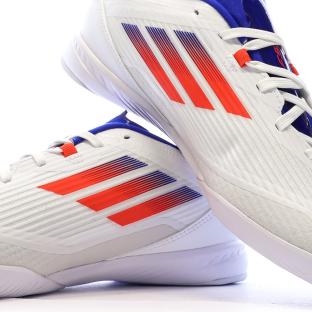 Chaussures de Football Blanc/Bleu/Rouge Homme Adidas F50 League vue 0