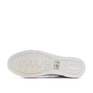 Baskets Blanche/Doré Plateforme Femme Kaporal Clovia vue 0