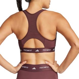 Brassière de Sport Prune Femme Adidas Tf Bra vue 0