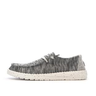 Chaussures Grises Chiné Femme Hey Dude Wendy Sox pas cher