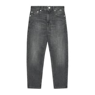 Jeans Mom Fuselé Gris Femme Tommy Hilfiger pas cher