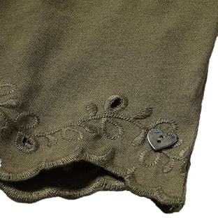 Combi-Short Kaki Fille Teddy Smith Cavano vue 3
