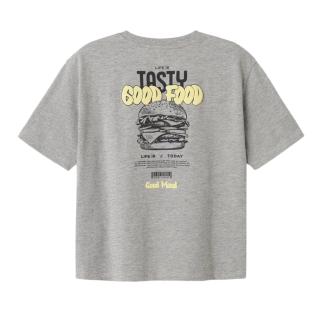 T-shirt Gris/Jaune Garçon Name it Mtibilbo vue 2