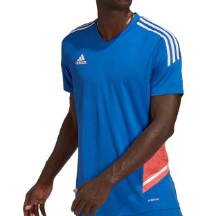 Maillot de Sport Bleu Homme Adidas Con Jsy Pred pas cher
