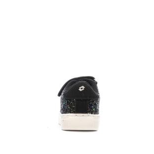 Baskets Noir Fille Lotto Plaisance vue 3