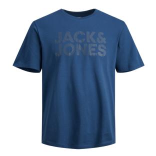 T-shirt Bleu Homme Jack & Jones Corp pas cher