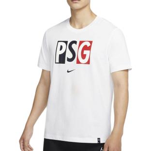 PSG T-shirt Blanc Homme Nike CD1 pas cher