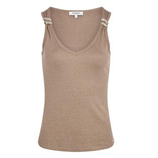 Débardeur Beige Femme Morgan DNOEMI vue 0