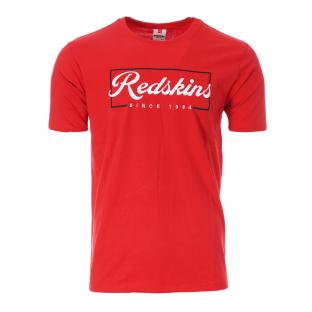 T-Shirt Rouge Homme Redskins TS6074 pas cher