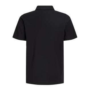 Polo Noir Garçon Jack & Jones Jjaero vue 0