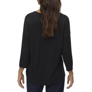 Pull Noir Femme Vero Moda Briannas vue 2