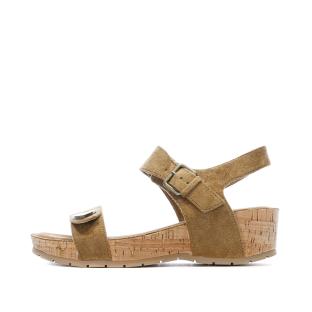 Sandales Marron Femme Chattawak Laspinas vue 0