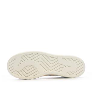 Baskets Blanche/Verte Femme Adidas Superstar Ayoon vue 5