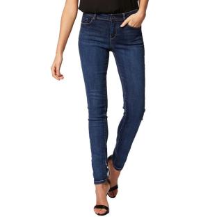 Jean Slim Bleu Femme Morgan POM pas cher