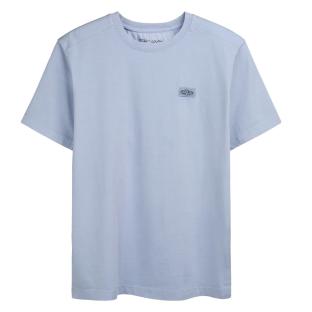 T-Shirt Bleu Homme Teddy Smith Nateo vue 0