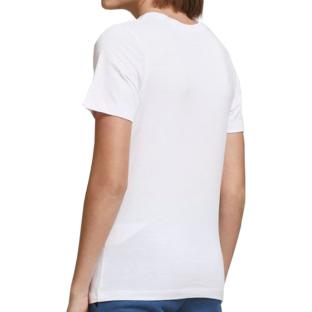 T-shirt blanc Garçon Jack & Jones Logo 12152730 vue 2