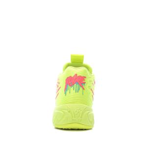 Chaussures de Basketball Jaune/Rose Puma Mb.04 1love vue 3