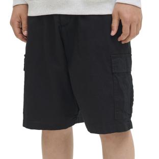 Short Cargo Noir Garçon Jack & Jones X Fctry vue 0