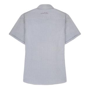 Chemise Bleu à Motifs Homme Teddy Smith Cut 10711556D vue 3