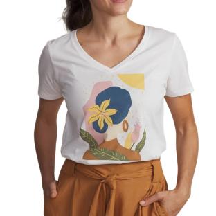 TBS Arctic White Women’s T-shirt Photo of the Espace des Marques %store% store - view of %key%