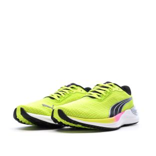 Chaussures de Running Vert Fluo Femme Puma Electrify Nitro 3 vue 6