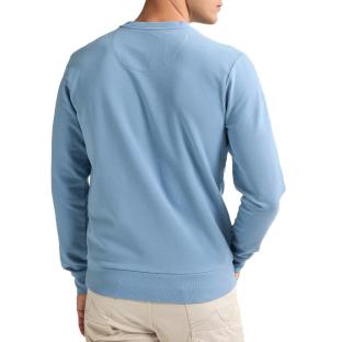 Sweat Bleu Homme Petrol Industries NecK vue 2