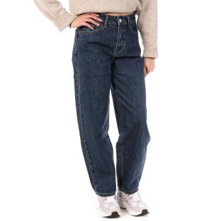 Jean Barrel Bleu Brut Femme Oraije Barrel Bony pas cher