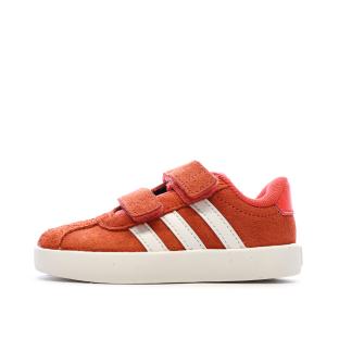 Baskets Rouges/Blanches Fille Adidas Grand Court 3.0 pas cher