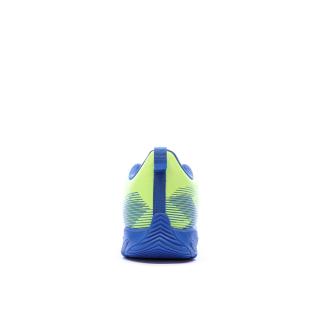 Chaussures de futsal Jaune Fluo/Bleu Garçon Puma Ultra 5 Play vue 3