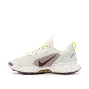 Chaussures de trail Blanches/Mauve Femme Nike Juniper pas cher