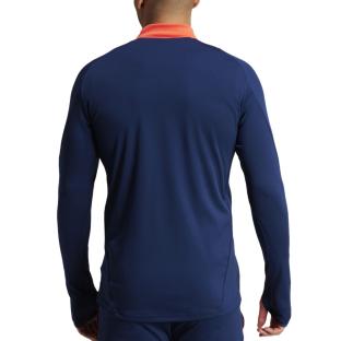 Manchester United Sweat Training 1/4 zip Marine Adidas Tiro 24 vue 2
