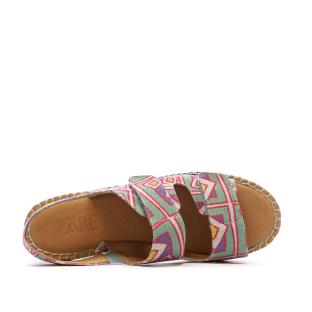 Pink/Green Girls’ Sandals – Pare Gabia Doris Photo of the Espace des Marques %store% store - view of %key%