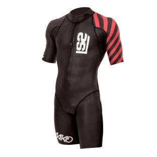 Combinaison trifonction Noir/Rouge Homme Mako Swimrun vue 0