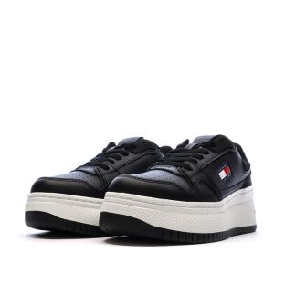 Baskets Noir Femme Tommy Hilfiger Retro vue 0