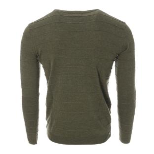 Pull Kaki Homme Lee Cooper Ober vue 2