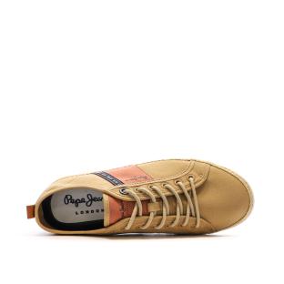 Baskets Marron/Rose Homme Pepe Jeans Maoui vue 4