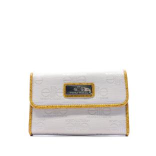 Portefeuille Blanc Femme Elite E9878 pas cher